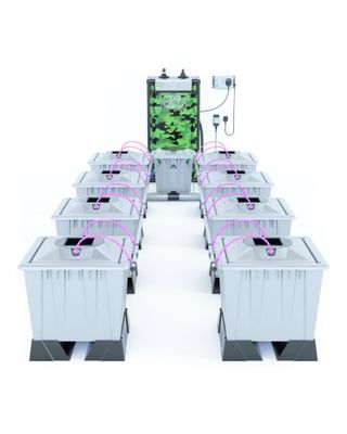 Alien Aero 8 Pot 30L Pro Silver Series