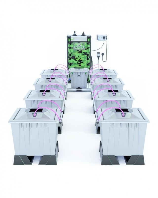 Alien Aero 8 Pot 30L Pro Silver Series