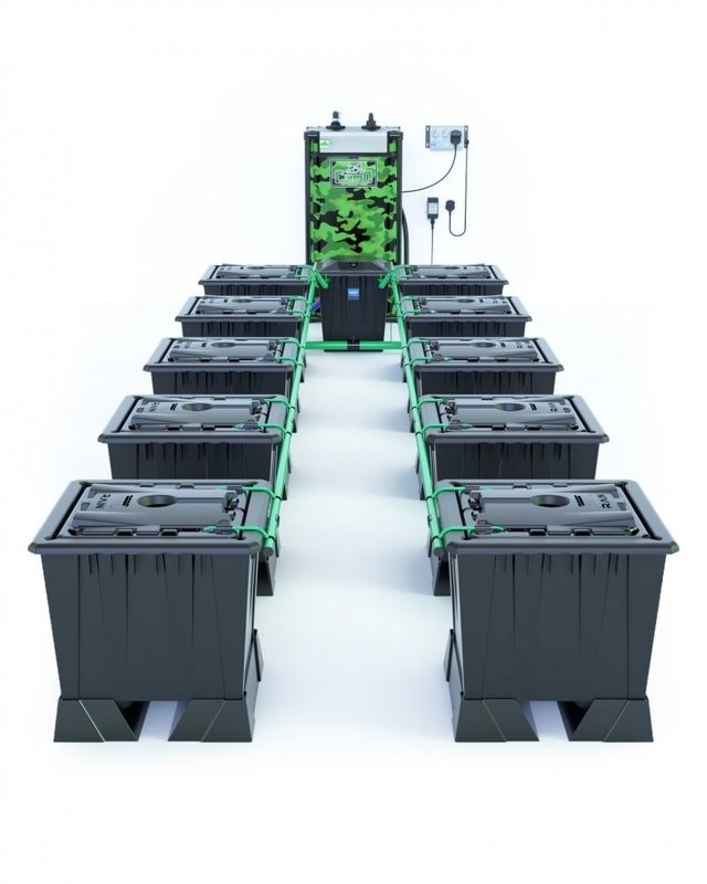 Alien Rain 10 Pot 30L Black Series