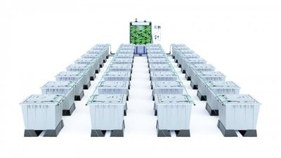 Alien Rain 36 Pot 30L Pro Silver Series