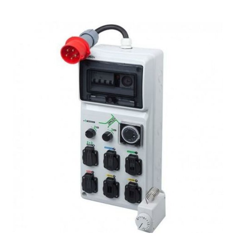 Davin Timer Mini-Grower DV-M08 8 x 600W Euro Plug