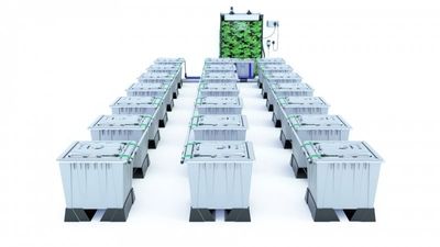 Alien Rain 21 Pot 30L Pro Silver Series