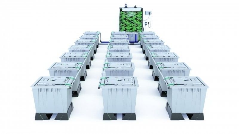 Alien Rain 21 Pot 30L Pro Silver Series