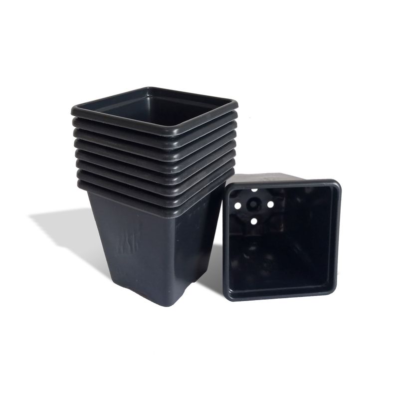 Fyrkantig Kruka 7x7cm