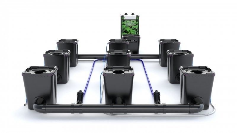 Alien RDWC Pro 9 Pots 55L 4inch Series