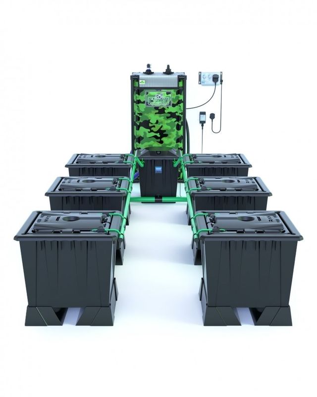 Alien Rain 6 Pot 30L Black Series