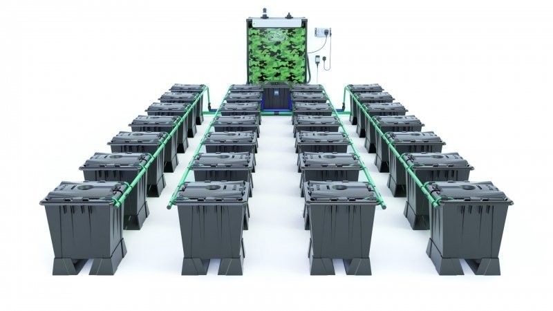 Alien Rain 28 Pot 15L Black Series