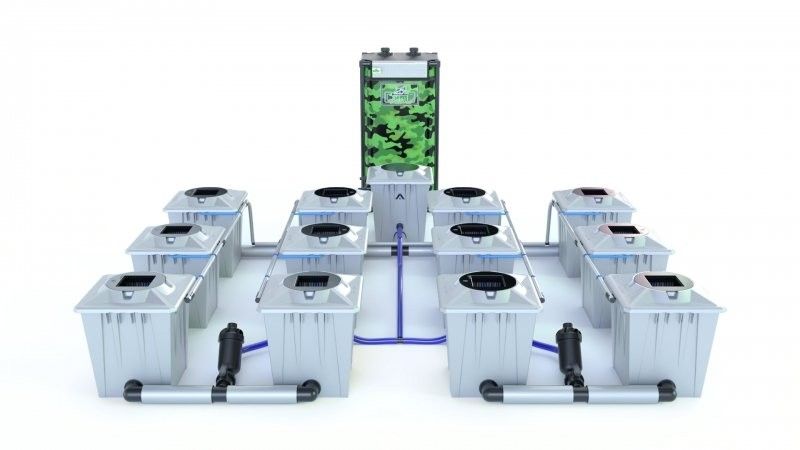 Alien RDWC 12 Pot 20L PRO Silver Series