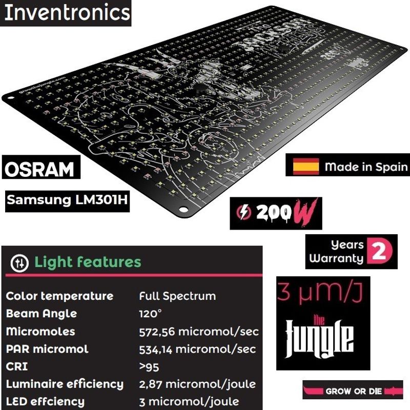 The Jungle LED - The Jackson Nemesis 200W