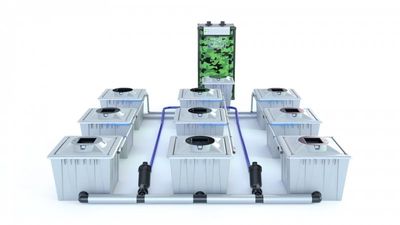 Alien RDWC 9 Pot 36L PRO Silver Series