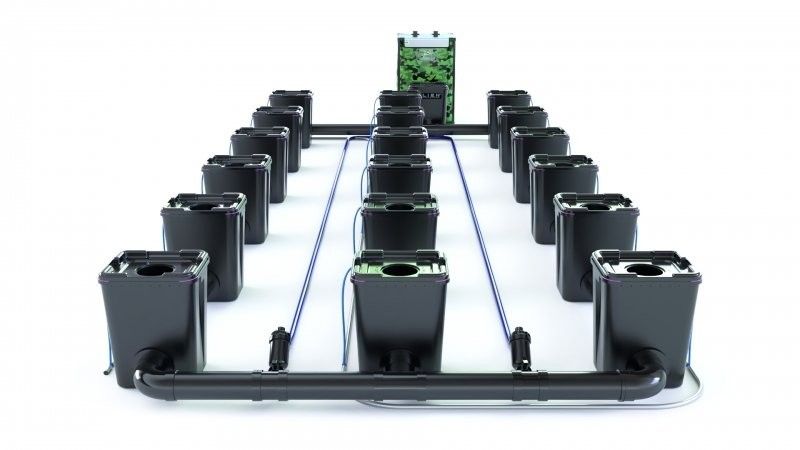 Alien RDWC Pro  18 Pots 55L 4inch Series