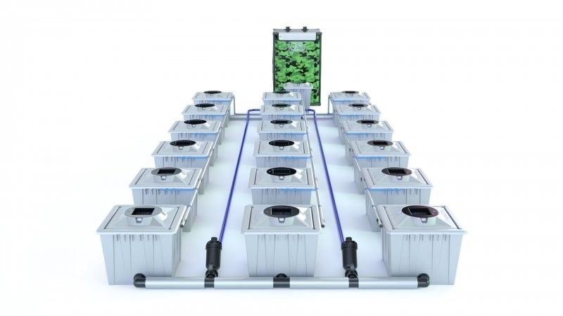 Alien RDWC 18 Pot 36L PRO Silver Series