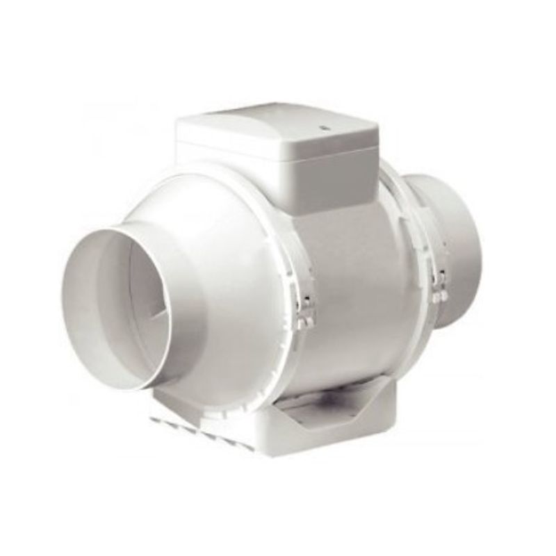 Vents TT100 2-stegs kanalfläkt (187m³/h - 100mm)