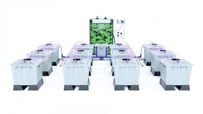 Alien Aero 12 Pot 30L Pro Silver Series