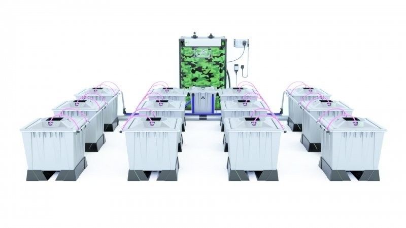 Alien Aero 12 Pot 30L Pro Silver Series