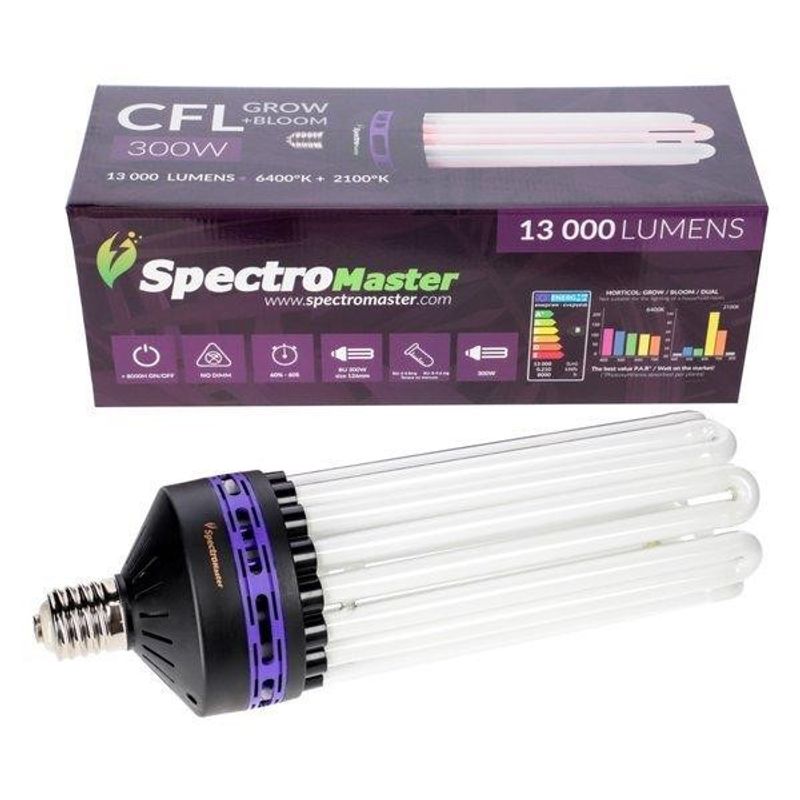 Spectromaster CFL lågenergilampa 300W Dual Spectrum