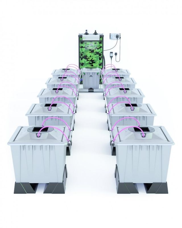 Alien Aero 10 Pot 30L Pro Silver Series