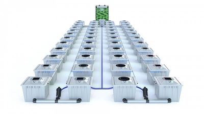 Alien RDWC 48 Pot 36L PRO Silver Series