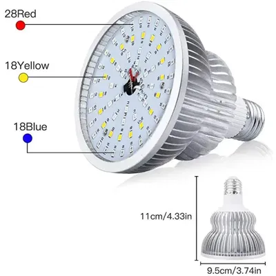 Led pære 50W med kontroll