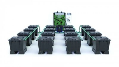 Alien Rain 16 Pot 30L Black Series