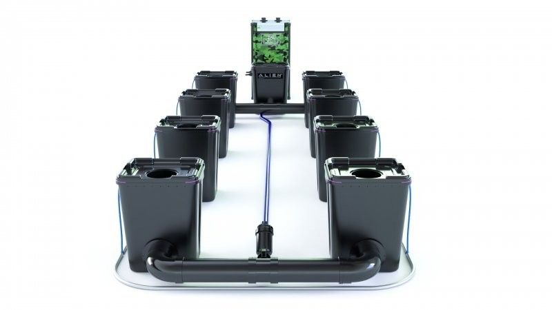 Alien RDWC Pro 8 Pots 55L 4inch Series