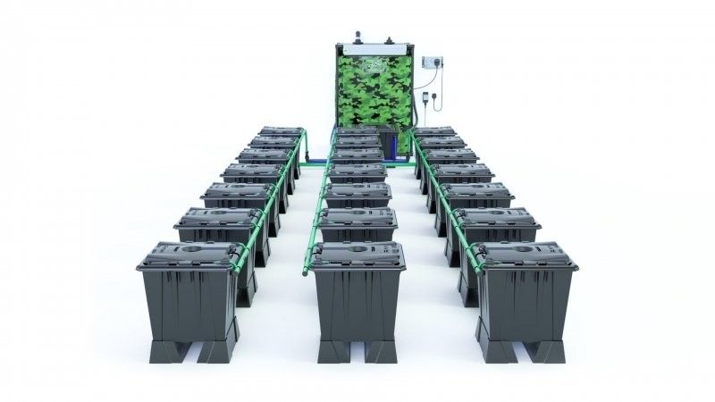 Alien Rain 21 Pot 15L Black Series