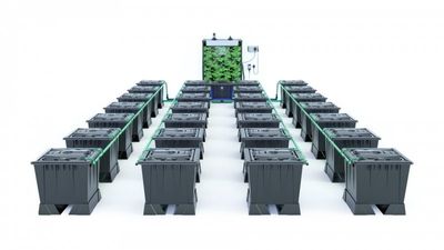 Alien Rain 28 Pot 30L Black Series