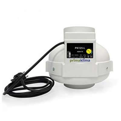 Prima Klima kanalfläkt 125-L  (360m³/h - 125mm)