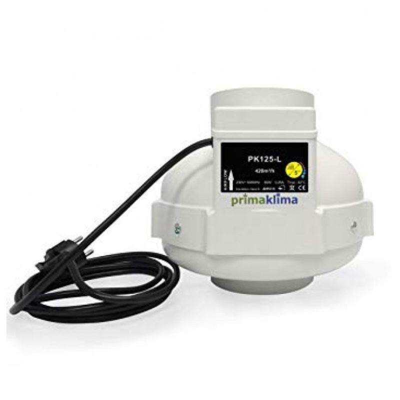 Prima Klima kanalfläkt 125-L  (360m³/h - 125mm)