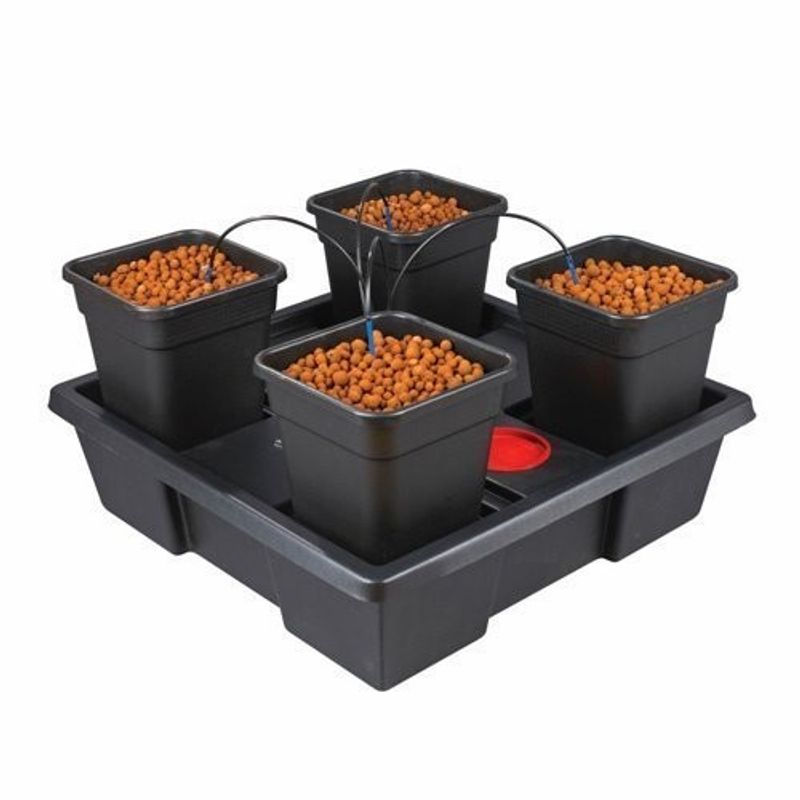 Wilma Small bevattningssystem 4 x 11 L krukor