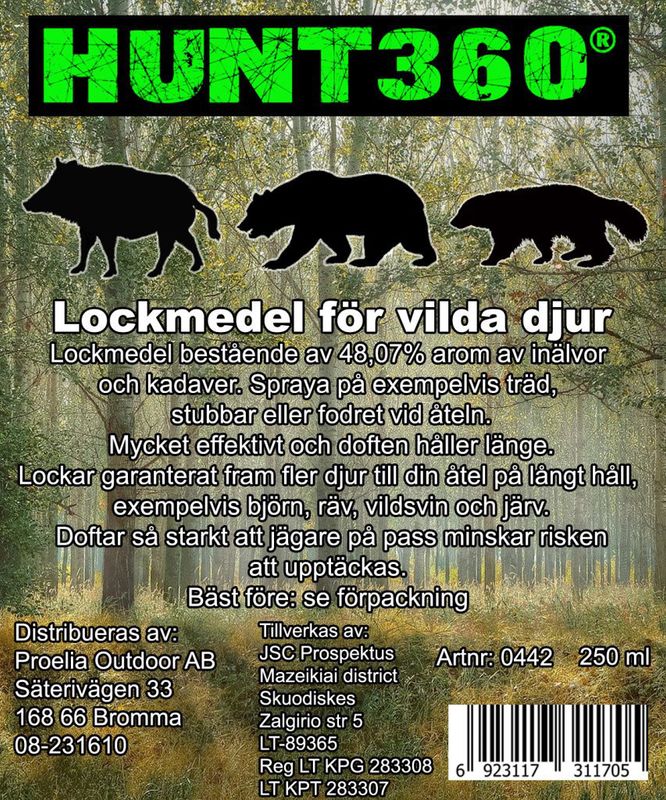 LOCKMEDEL FÖR VILDSVIN