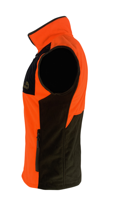 Fullmundur Valders Fleeceväst Orange