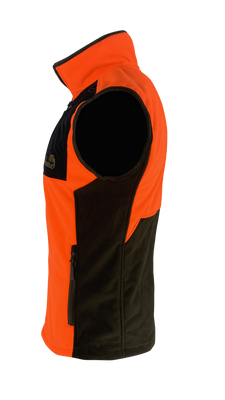 Fullmundur Valdres Fleeceväst Orange