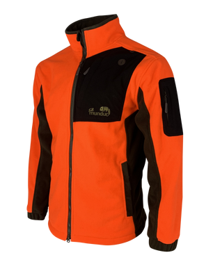 Fullmundur Valders Fleccejacka Orange