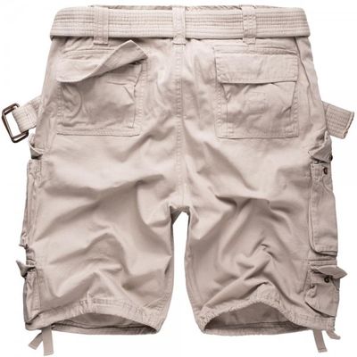 Division shorts matt white