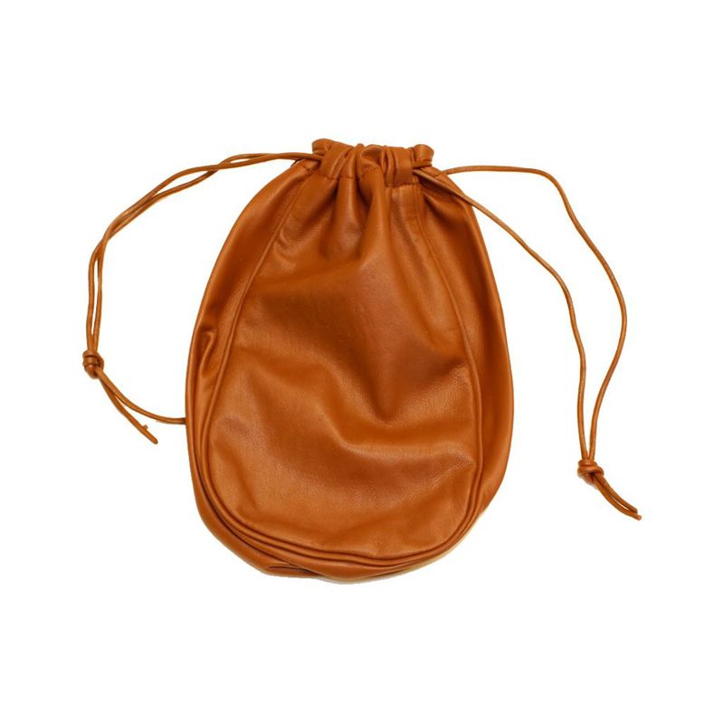 SKINNPÅSE COGNAC FÖR MACKJÄRN ETC 17X23 CM