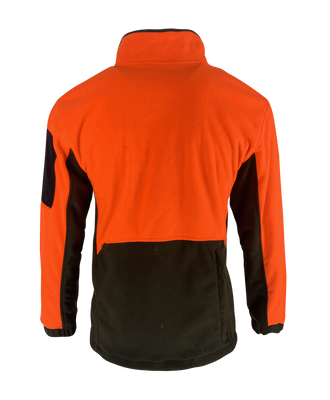 Fullmundur Valders Fleccejacka Orange