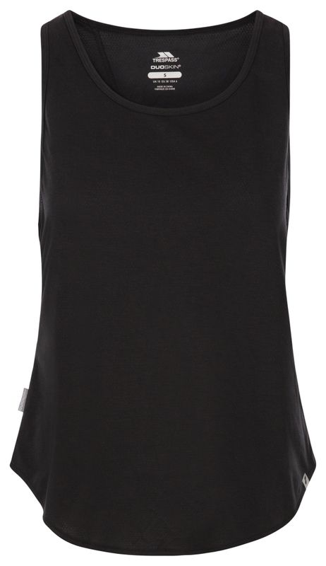 Dam topp vest Mairead svart