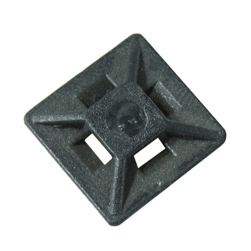 Självhäftande buntbandsfästen 4-vägs, 19x19mm