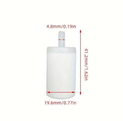 Bränslefilter 5,0 mm