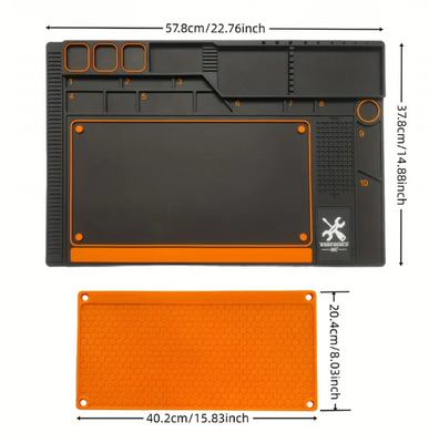 Silikon/PVC Lödmatta – Reparationsmatta för Mobil, Dator & Elektronik