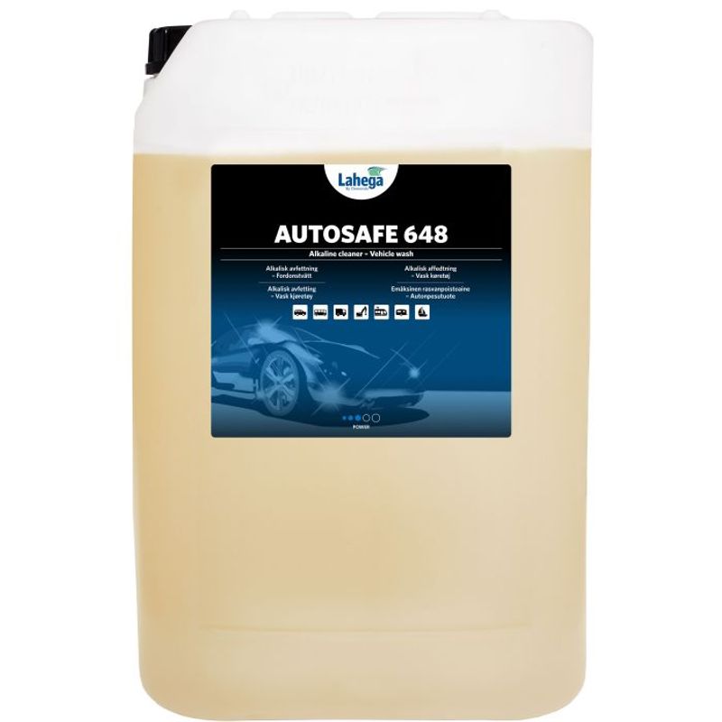 Högalkalsikt Rengörningsmedel Autosafe 648  25 Liter