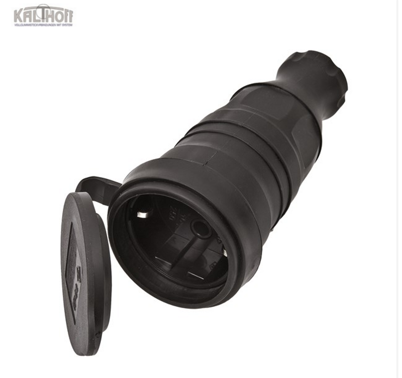 Skarvuttag SCHUKO, med jord