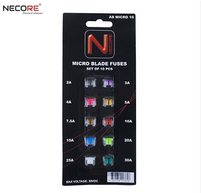 SÄKRINGSSORTIMENT, MICRO (LP MINI), 10st