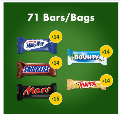 CHOCKLAD MIX  71st 1,4Kg