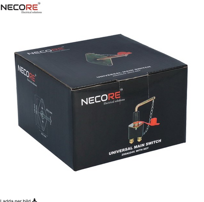 HUVUDSTRÖMBRYTARE, 1-POL, 250A Upp till 24V