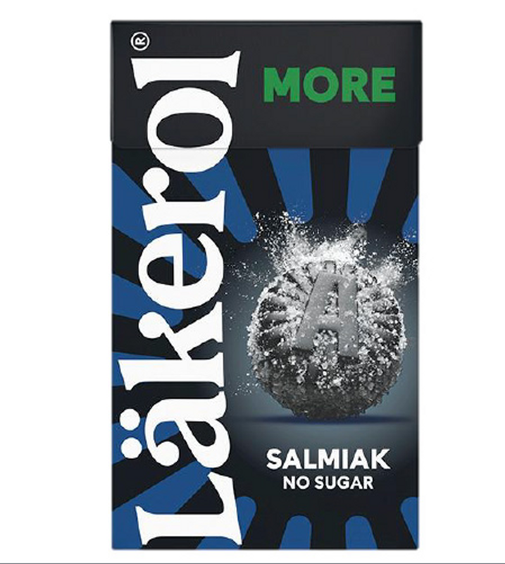 Läkerol More Salmiak 30 g