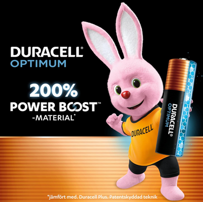 DURACELL 200% POWER BOOST Optimum AAA, 20 pack
