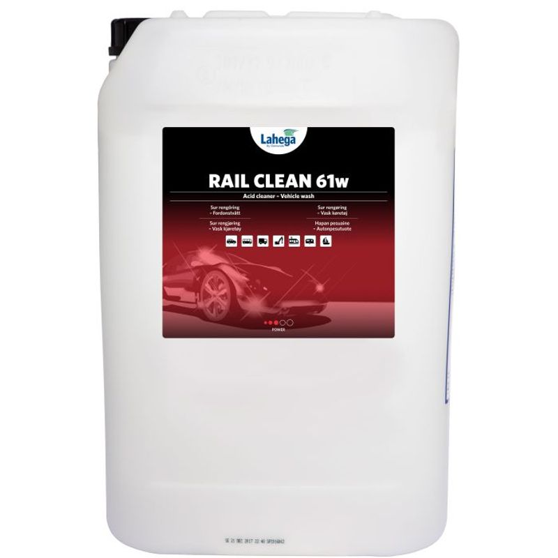 FLYGROST BORTTAGARE - RAIL CLEAN 61W  25L