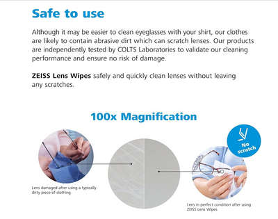 ZEISS Lens Wipes 250 st